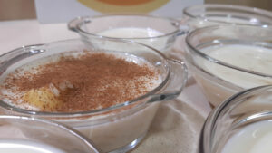 Arroz con leche cremoso