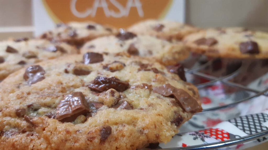 Galletas chips de chocolate